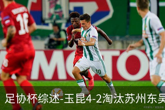 足协杯综述-玉昆4-2淘汰苏州东吴16强全部出炉中超13队晋级